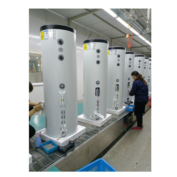 Industriya ng kemikal hindi kinakalawang na asero 5000 litro ikot ng tangke ng tubig 