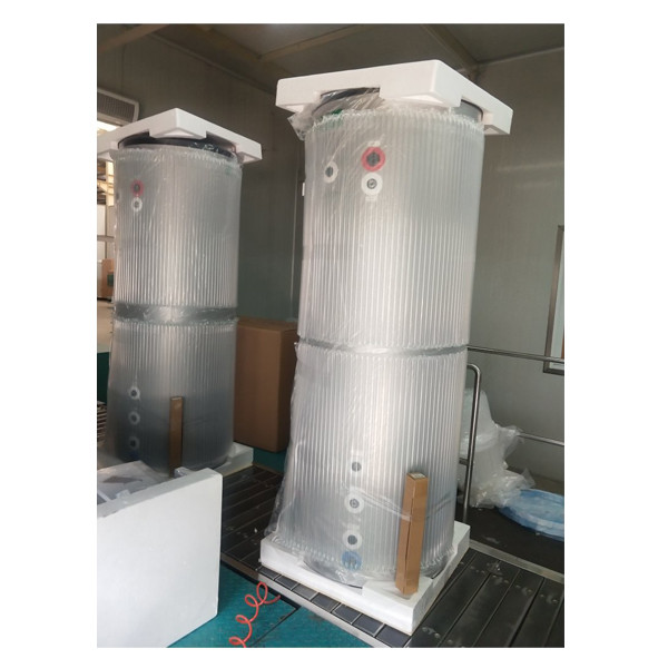 Hindi Direkta / Sarado na Loop (aktibo) Copper Coil Stainless Steel Hot Water Storage Tank 