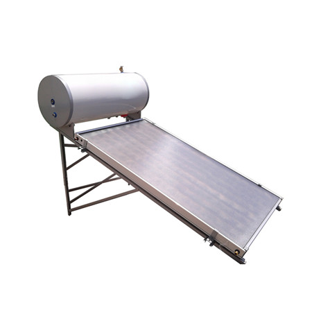 Blue Absorber High Pressure Flat Plate Panel Solar Hot Water Heater Thermal Collector