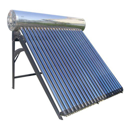 Non-Pressurized Evacuated Tube Solar Water Heating