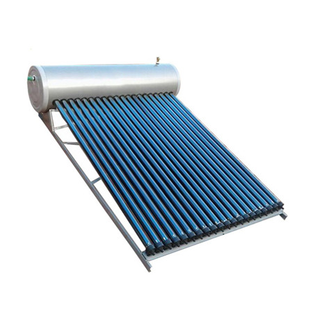 Non Pressurized Solar Water Heater na may Flat Plate Solar Collector 300L SS304 -2b Water Tanker at Aluminium Alloy Corrosion Proof Support Rack