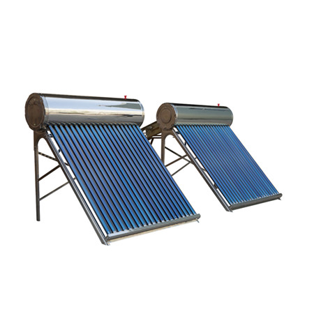 Ang Solar Geyser ay Binubuo ng Water Storage Tank at Flat Panel Solar Collector
