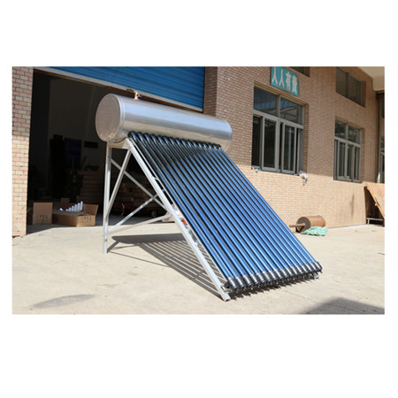 Rooftop Mababang Presyon ng Vacuum Tube Hindi Kinakalawang na Asero Solar Water Heater