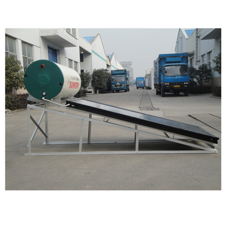 Flat Plate Solar Collector na may Itim na Chrome Absorber Coating para sa Solar Hot Water Heater System