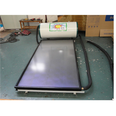150liter Compact Solar Hot Water Geyser na may Flat Panel Solar Collector